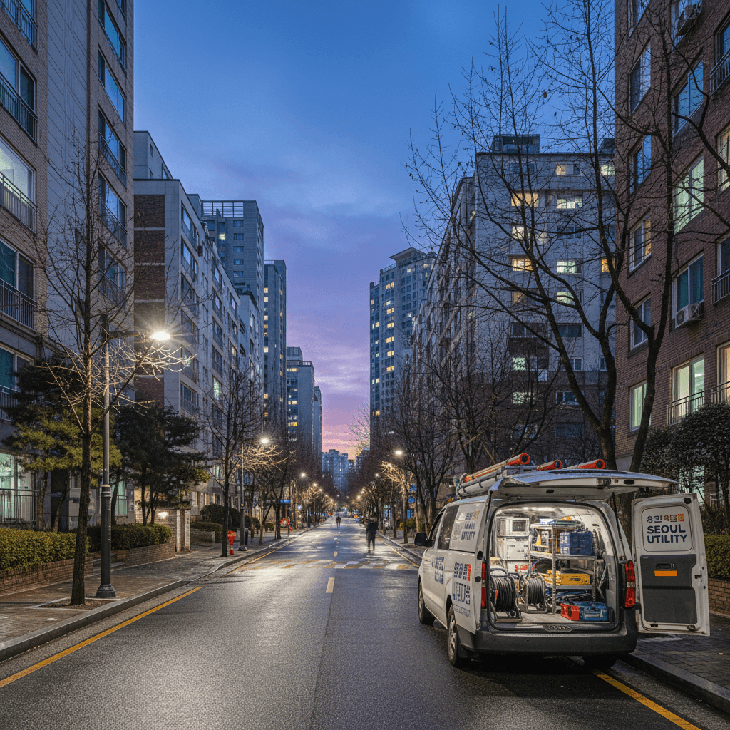 서울 출장 작업 차량